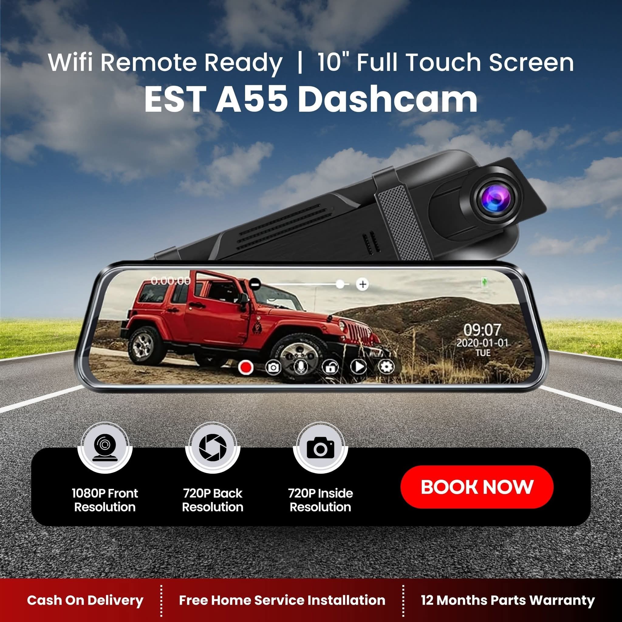 EST A55 Dashcam